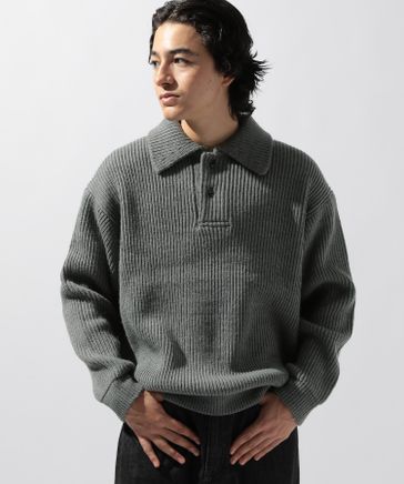 ニコ 両畦ニットポロプルオーバー | [公式]ニコアンド（niko and