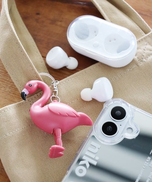 niko and .ライトアニマルキーホルダー ステーショナリー ホワイト ニコアンド 598159 and ST アンドエスティ（旧ドットエスティ）