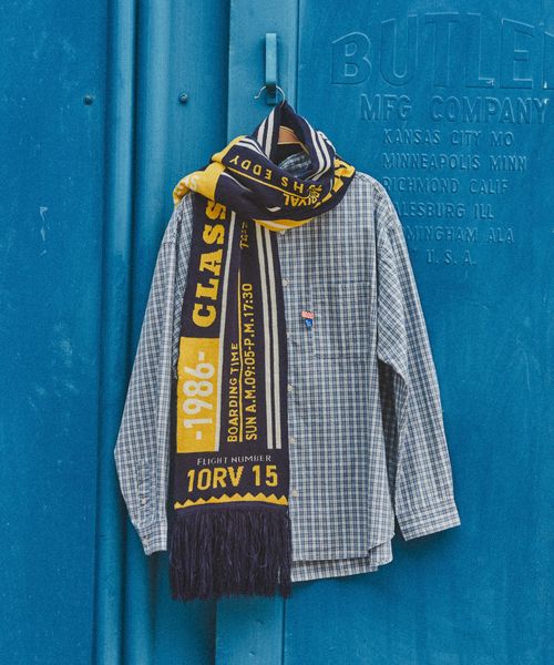 niko and .【FISHS EDDY(フィッシュエディ)】ニットマフラー【UNISEX】 ネイビー FISHS EDDY ニコアンド 598759 and ST アンドエスティ(旧ドットエスティ) niko and .【FISHS EDDY(フィッシュエディ)】ニットマフラー【UNISEX】 ネイビー FISHS EDDY ニコアンド 598759 and ST アンドエスティ(旧ドットエスティ)