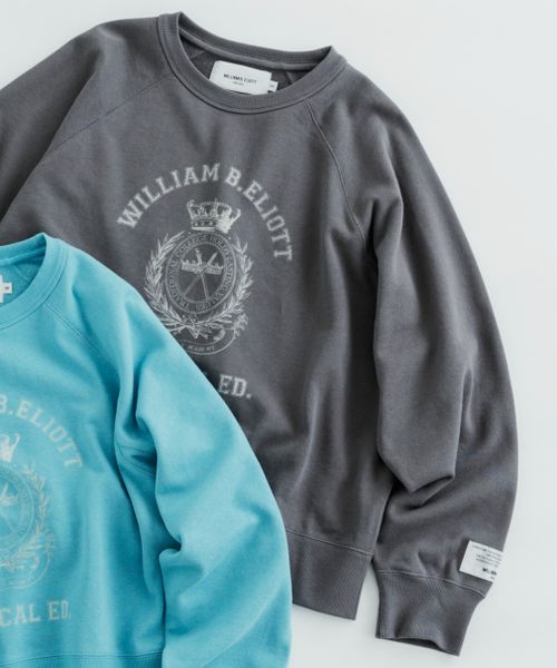 niko and .【WILLIAM B. ELIOTT】エンブレムスウェット チャコールグレー M ウィメンズインナー ニコアンド 598901 and ST アンドエスティ(旧ドットエスティ) niko and .【WILLIAM B. ELIOTT】エンブレムスウェット チャコールグレー M ウィメンズインナー ニコアンド 598901 and ST アンドエスティ(旧ドットエスティ)