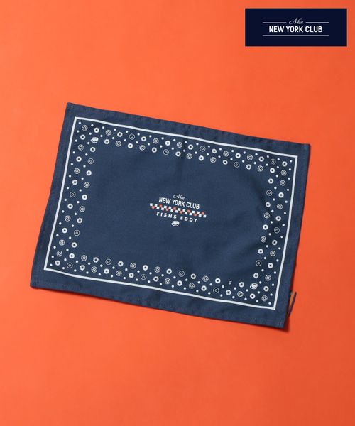 niko and .【NEW NEW YORK XMAS】コラボランチョンマット ライトブルー FISHS EDDY ニコアンド 605733 and ST アンドエスティ(旧ドットエスティ) niko and .【NEW NEW YORK XMAS】コラボランチョンマット ライトブルー FISHS EDDY ニコアンド 605733 and ST アンドエスティ(旧ドットエスティ)