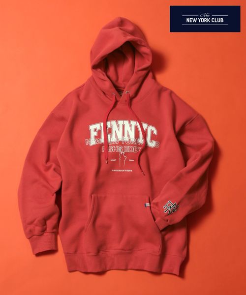 niko and .【NEW NEW YORK XMAS】コラボフーディ レッド L FISHS EDDY ニコアンド 607803 and ST アンドエスティ(旧ドットエスティ) niko and .【NEW NEW YORK XMAS】コラボフーディ レッド L FISHS EDDY ニコアンド 607803 and ST アンドエスティ(旧ドットエスティ)