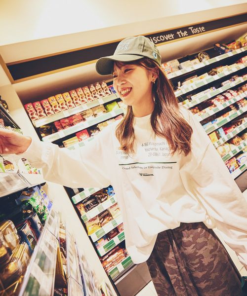 niko and .【よこはまであう】コラボロンT ホワイト FREE ウィメンズインナー ニコアンド 611282 and ST アンドエスティ(旧ドットエスティ) niko and .【よこはまであう】コラボロンT ホワイト FREE ウィメンズインナー ニコアンド 611282 and ST アンドエスティ(旧ドットエスティ)