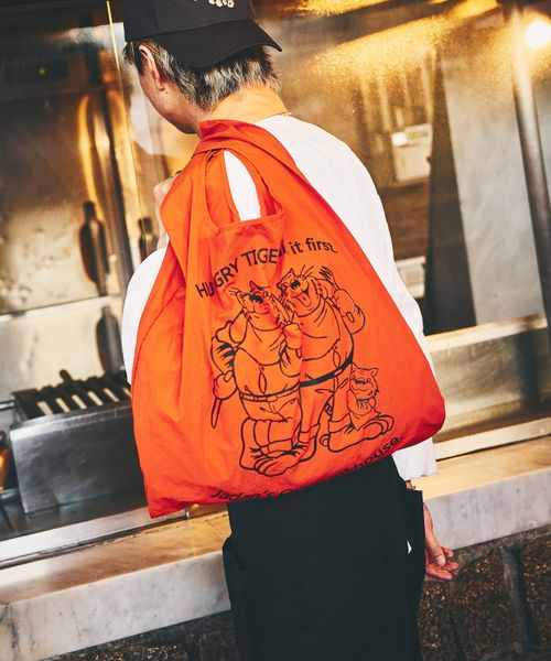 niko and .【よこはまであう】コラボバッグ レッド ウィメンズグッズ ニコアンド 611286 and ST アンドエスティ（旧ドットエスティ）