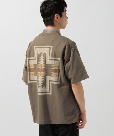 D220348 PENDLETON & NIKO AND... 総柄 半袖シャツ D220348 PENDLETON 
