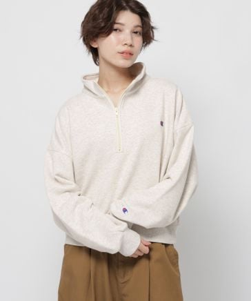 Champion(チャンピオン)】別注ハーフZIP裏毛プルオーバー | [公式