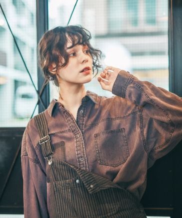 NKJ 2026AW] リメイク風デニムシャツ【先行予約】 | [公式]ニコアンド