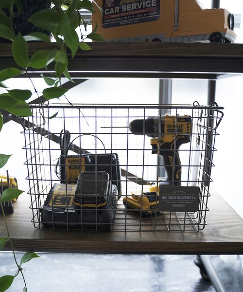 KASPAR WIRE WORKS ワイヤーバスケット ビンテージ4点セット KASPAR WIRE WORKS ワイヤーバスケット ビンテージ4点セット