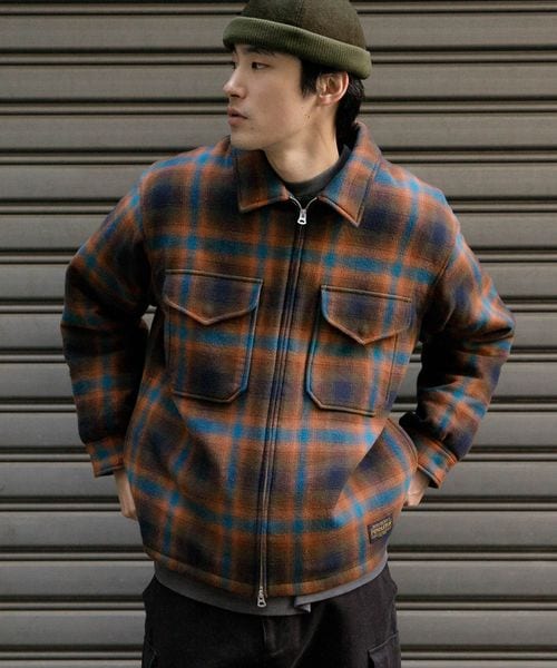 【PENDLETON(ペンドルトン)】別注 ZIP CPO JACKET M着丈57cm