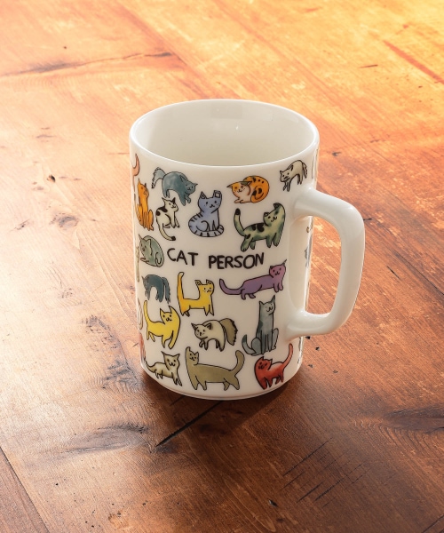 niko and .【Fishs Eddy(フィッシュエディ)】キャットパーソンマグカップ/容量460ml ホワイト FISHS EDDY ニコアンド 947140 and ST アンドエスティ(旧ドットエスティ) niko and .【Fishs Eddy(フィッシュエディ)】キャットパーソンマグカップ/容量460ml ホワイト FISHS EDDY ニコアンド 947140 and ST アンドエスティ(旧ドットエスティ)