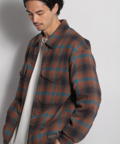 【PENDLETON(ペンドルトン)】別注ジップCPOジャケット M