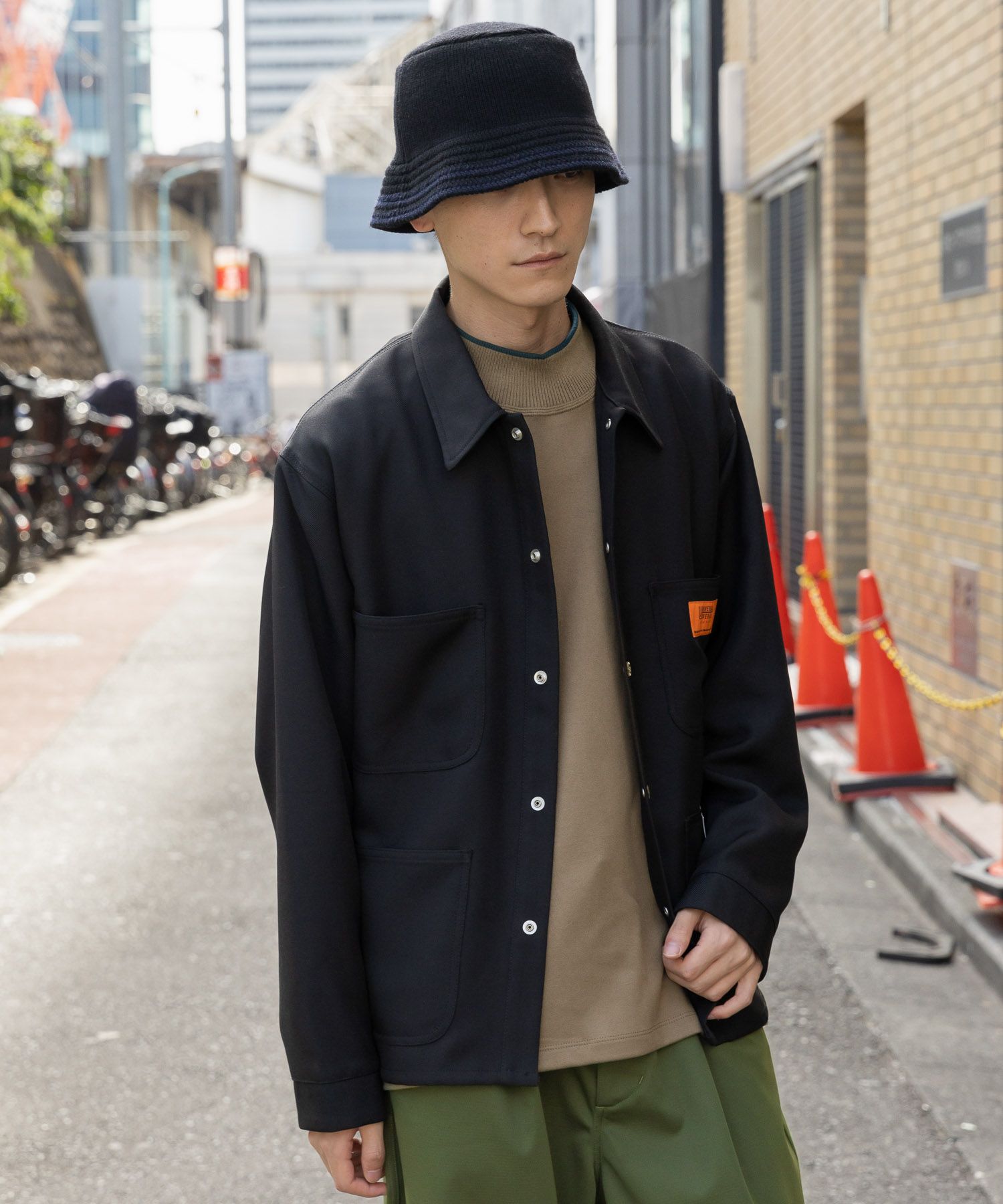 【UNIVERSAL OVERALL(ユニバーサル オーバーオール)】別注SAGE COVERALL M