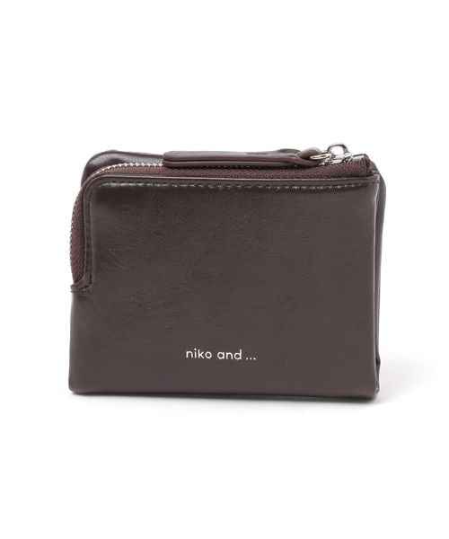 niko and .オリジナル二つ折りL字財布 ブラウン ウィメンズグッズ ニコアンド 965550 and ST アンドエスティ(旧ドットエスティ) niko and .オリジナル二つ折りL字財布 ブラウン ウィメンズグッズ ニコアンド 965550 and ST アンドエスティ(旧ドットエスティ)