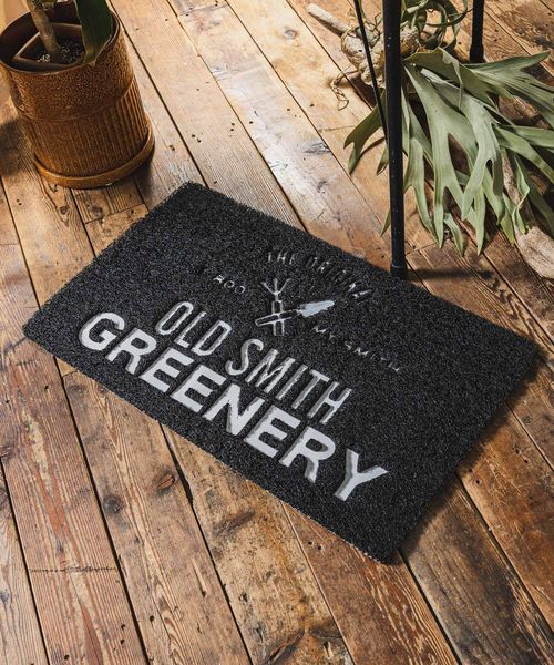 niko and .【OLD SMITH GREENERY】マット/45×75cm OLD SMITH シルバー ニコアンド 970206 and ST アンドエスティ(旧ドットエスティ) niko and .【OLD SMITH GREENERY】マット/45×75cm OLD SMITH シルバー ニコアンド 970206 and ST アンドエスティ(旧ドットエスティ)