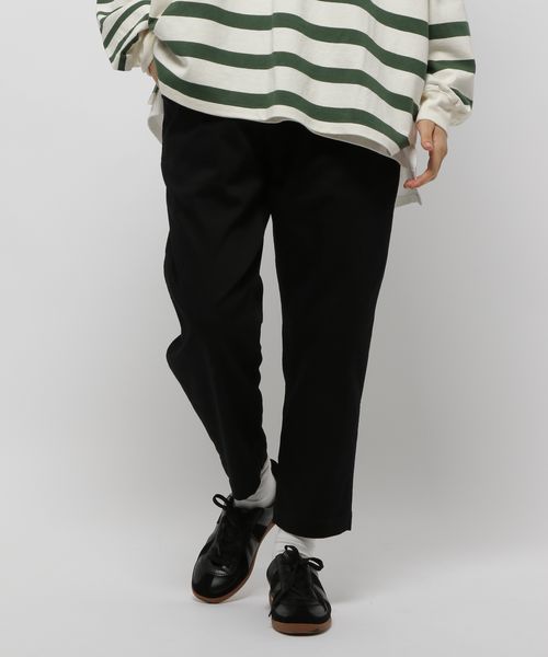 niko and .ストレッチテーパードパンツ チャコールグレー M ウィメンズボトムス ニコアンド 971124 and ST アンドエスティ(旧ドットエスティ) niko and .ストレッチテーパードパンツ チャコールグレー M ウィメンズボトムス ニコアンド 971124 and ST アンドエスティ(旧ドットエスティ)