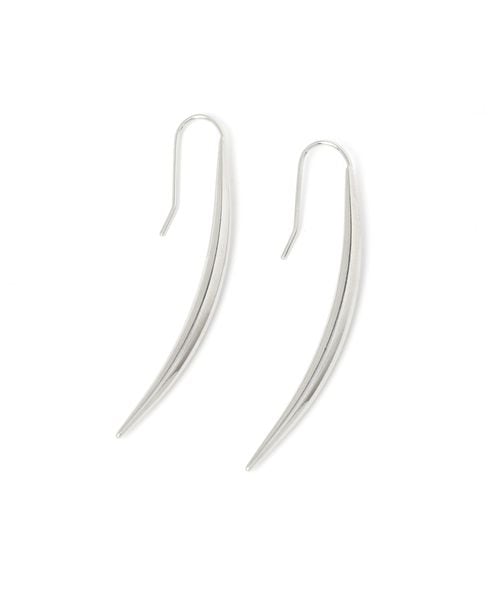 niko and .メタルカーブピアス グレー ウィメンズグッズ ニコアンド 984661 and ST アンドエスティ(旧ドットエスティ) niko and .メタルカーブピアス グレー ウィメンズグッズ ニコアンド 984661 and ST アンドエスティ(旧ドットエスティ)
