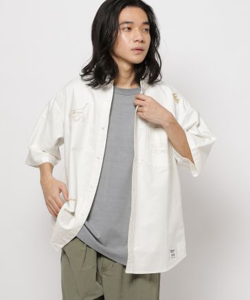 【Collegiate Pacific】別注MESSAGE EMBROIDERY B.D SHIRT | [公式]ニコアンド（niko and  ）通販