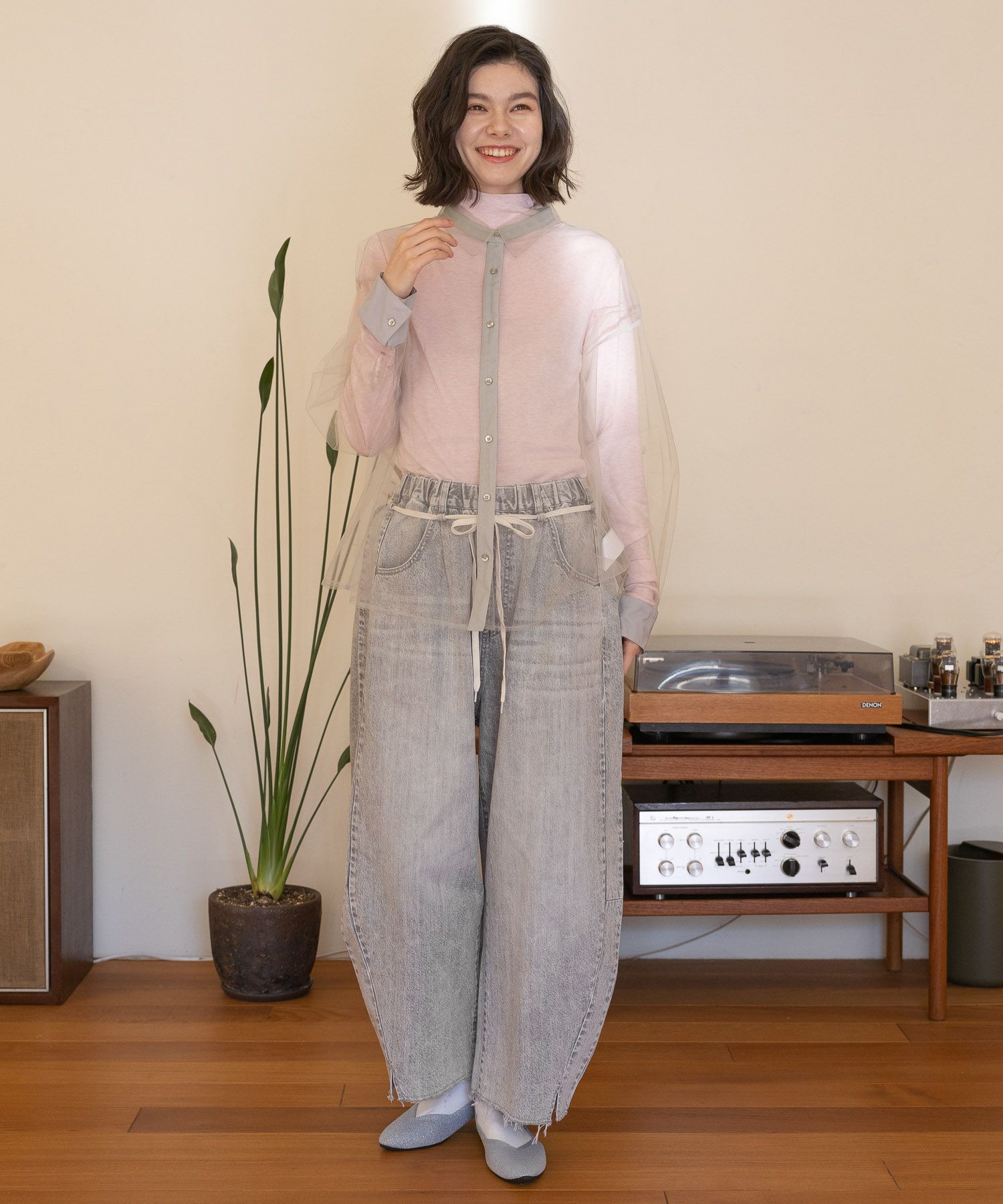 [niko and JEANS 2024SS]EASYCOCOON DENIM M