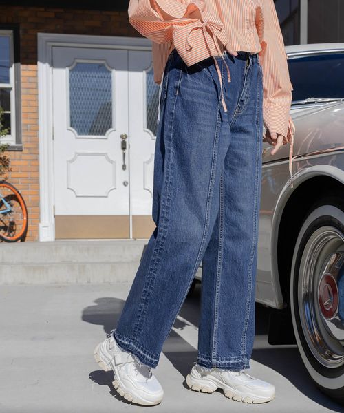 [niko and JEANS 2024SS]LOOSESTRAIGHT DENIM M