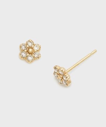 【美品】Cloche K10ダイヤモンド0.19ctピアス K10 イエローゴールド ダイヤモンド ピアス | シンプリッチ公式