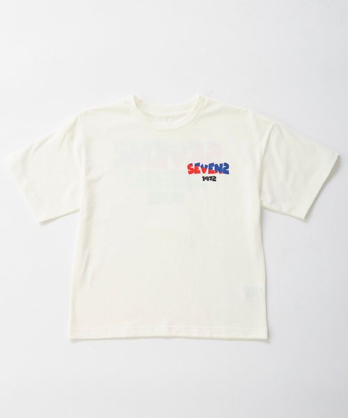 Op/FILA 【SEVEN2】バックプリントデザイン半袖Tシャツ レッド XL キッズ オーピーフィラ 493653 and ST アンドエスティ(旧ドットエスティ) Op/FILA 【SEVEN2】バックプリントデザイン半袖Tシャツ レッド XL キッズ オーピーフィラ 493653 and ST アンドエスティ(旧ドットエスティ)