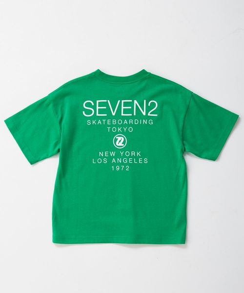 Op/FILA 【SEVEN2】バックプリントデザイン半袖Tシャツ オフホワイト キッズ オーピーフィラ 493659 and ST アンドエスティ(旧ドットエスティ) Op/FILA 【SEVEN2】バックプリントデザイン半袖Tシャツ オフホワイト キッズ オーピーフィラ 493659 and ST アンドエスティ(旧ドットエスティ)