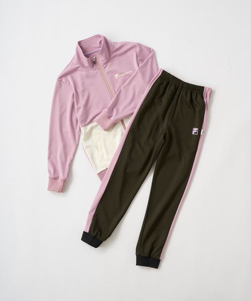 Op/FILA 【FILA】切り替えデザイン上下セット レッド キッズ オーピーフィラ 493663 and ST アンドエスティ(旧ドットエスティ) Op/FILA 【FILA】切り替えデザイン上下セット レッド キッズ オーピーフィラ 493663 and ST アンドエスティ(旧ドットエスティ)