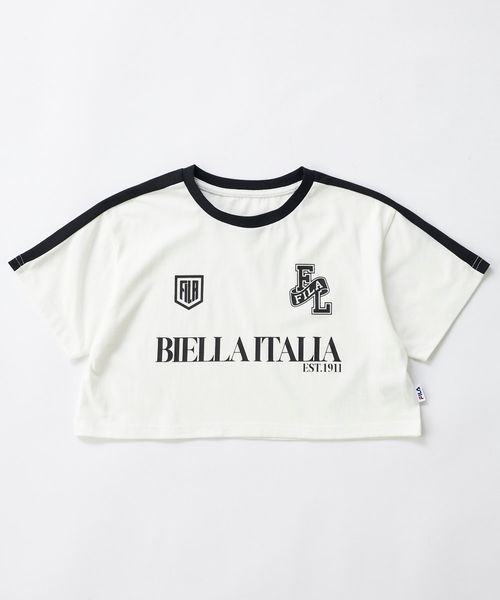 Op/FILA 【FILA】ショート丈半袖Tシャツ レッド キッズ オーピーフィラ 493666 and ST アンドエスティ(旧ドットエスティ) Op/FILA 【FILA】ショート丈半袖Tシャツ レッド キッズ オーピーフィラ 493666 and ST アンドエスティ(旧ドットエスティ)