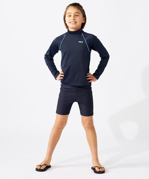 Op/FILA 【FILA】男女兼用ベーシックラッシュガード 水着 グレー XXL オーピーフィラ 493682 and ST アンドエスティ(旧ドットエスティ) Op/FILA 【FILA】男女兼用ベーシックラッシュガード 水着 グレー XXL オーピーフィラ 493682 and ST アンドエスティ(旧ドットエスティ)