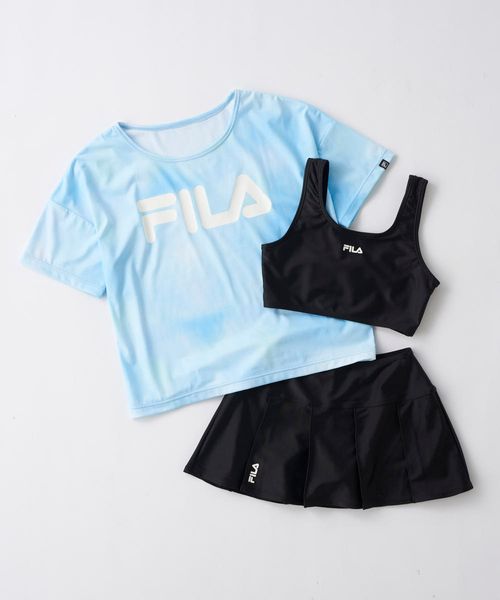 Op/FILA 【FILA】TEE&ショーツ&ハーフパンツ付き3点水着 水着 ナチュラル オーピーフィラ 493693 and ST アンドエスティ(旧ドットエスティ) Op/FILA 【FILA】TEE&ショーツ&ハーフパンツ付き3点水着 水着 ナチュラル オーピーフィラ 493693 and ST アンドエスティ(旧ドットエスティ)