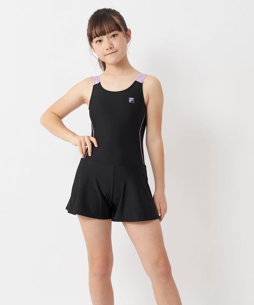 Op/FILA 【FILA】キュロットタイプのスクール水着/キッズ 水着 ピンク XXL オーピーフィラ 493729 and ST アンドエスティ(旧ドットエスティ) Op/FILA 【FILA】キュロットタイプのスクール水着/キッズ 水着 ピンク XXL オーピーフィラ 493729 and ST アンドエスティ(旧ドットエスティ)