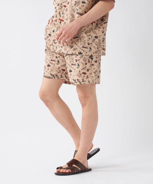 Op/FILA 【ocean pacific】ユニセックス 水陸両用 総柄イージーショートパンツ【セットアップ対応】 ピンク M メンズボトムス オーピーフィラ 493739 and ST アンドエスティ(旧ドットエスティ) Op/FILA 【ocean pacific】ユニセックス 水陸両用 総柄イージーショートパンツ【セットアップ対応】 ピンク M メンズボトムス オーピーフィラ 493739 and ST アンドエスティ(旧ドットエスティ)
