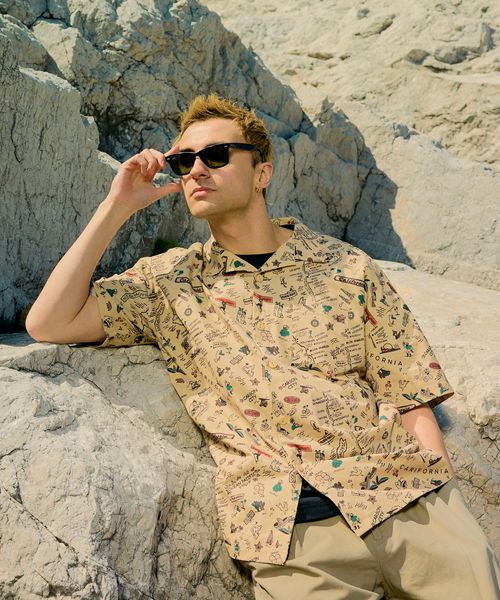 Op/FILA 【ocean pacific】ユニセックス 水陸両用 総柄オープンカラーシャツ【セットアップ対応】 ピンク XL メンズインナー オーピーフィラ 493740 and ST アンドエスティ(旧ドットエスティ) Op/FILA 【ocean pacific】ユニセックス 水陸両用 総柄オープンカラーシャツ【セットアップ対応】 ピンク XL メンズインナー オーピーフィラ 493740 and ST アンドエスティ(旧ドットエスティ)
