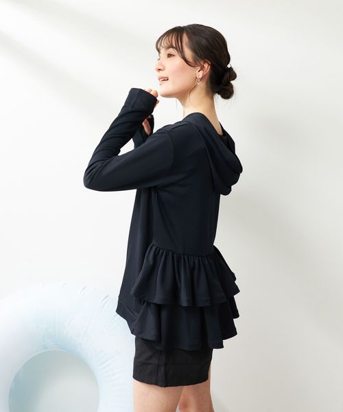 Op/FILA 【ocean pacific】バックフリルラッシュガード パーカー 水着 ピンク L オーピーフィラ 493764 and ST アンドエスティ(旧ドットエスティ) Op/FILA 【ocean pacific】バックフリルラッシュガード パーカー 水着 ピンク L オーピーフィラ 493764 and ST アンドエスティ(旧ドットエスティ)