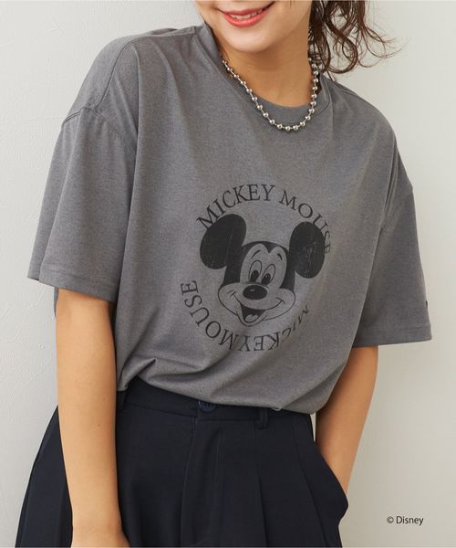 Op/FILA 【ocean pacific】ミッキー水陸両用半袖Tシャツ ライトグレー M ウィメンズインナー オーピーフィラ 493769 and ST アンドエスティ(旧ドットエスティ) Op/FILA 【ocean pacific】ミッキー水陸両用半袖Tシャツ ライトグレー M ウィメンズインナー オーピーフィラ 493769 and ST アンドエスティ(旧ドットエスティ)