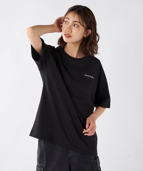 Op/FILA 【ocean pacific】メッセージプリント半袖Tシャツ ピンク XL ウィメンズインナー オーピーフィラ 493775 and ST アンドエスティ(旧ドットエスティ) Op/FILA 【ocean pacific】メッセージプリント半袖Tシャツ ピンク XL ウィメンズインナー オーピーフィラ 493775 and ST アンドエスティ(旧ドットエスティ)
