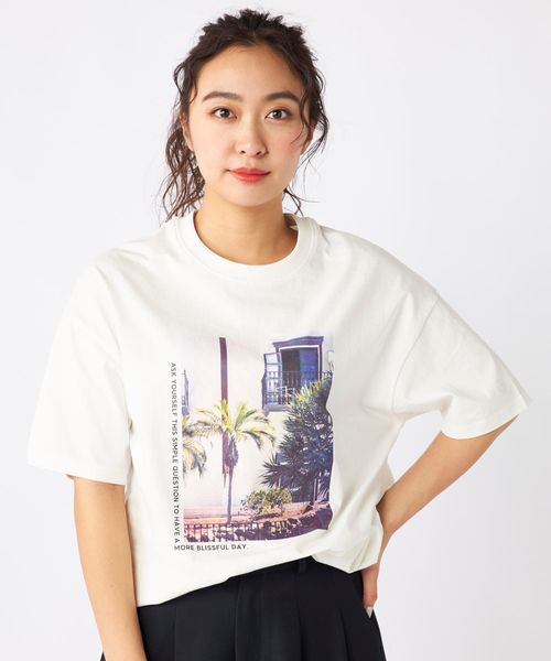 Op/FILA 【ocean pacific】フォトプリント半袖Tシャツ レッド L ウィメンズインナー オーピーフィラ 493776 and ST アンドエスティ(旧ドットエスティ) Op/FILA 【ocean pacific】フォトプリント半袖Tシャツ レッド L ウィメンズインナー オーピーフィラ 493776 and ST アンドエスティ(旧ドットエスティ)