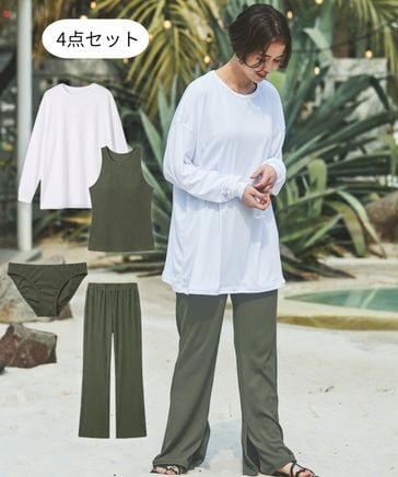 ocean pacific】【再入荷】ラッシュガード付き タンクトップデザイン