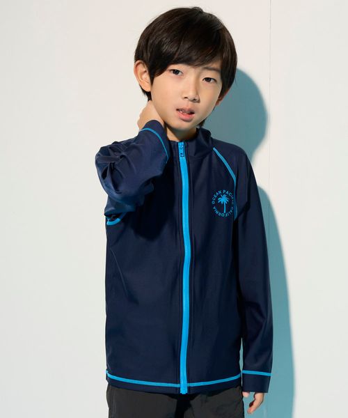 Op/FILA 【ocean pacific】ジップアップ ラッシュガード 水着 ブラウン S オーピーフィラ 493788 and ST アンドエスティ(旧ドットエスティ) Op/FILA 【ocean pacific】ジップアップ ラッシュガード 水着 ブラウン S オーピーフィラ 493788 and ST アンドエスティ(旧ドットエスティ)