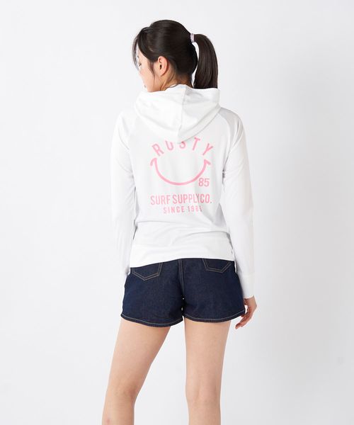 Op/FILA 【RUSTY】ニコちゃんプリントラッシュガード パーカー 水着 レッド L オーピーフィラ 493800 and ST アンドエスティ(旧ドットエスティ) Op/FILA 【RUSTY】ニコちゃんプリントラッシュガード パーカー 水着 レッド L オーピーフィラ 493800 and ST アンドエスティ(旧ドットエスティ)