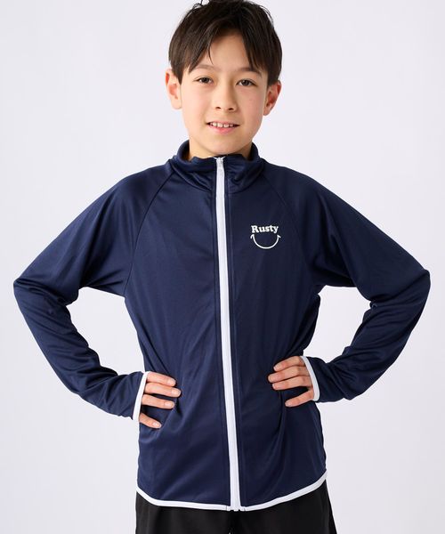 Op/FILA 【RUSTY】ニコちゃんバックプリントラッシュガード 水着 ブラウン L オーピーフィラ 493829 and ST アンドエスティ(旧ドットエスティ) Op/FILA 【RUSTY】ニコちゃんバックプリントラッシュガード 水着 ブラウン L オーピーフィラ 493829 and ST アンドエスティ(旧ドットエスティ)