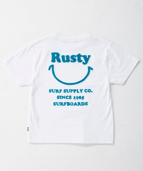 Op/FILA 【RUSTY】ニコちゃん×刺しゅう半袖Tシャツ レッド キッズ オーピーフィラ 493837 and ST アンドエスティ(旧ドットエスティ) Op/FILA 【RUSTY】ニコちゃん×刺しゅう半袖Tシャツ レッド キッズ オーピーフィラ 493837 and ST アンドエスティ(旧ドットエスティ)