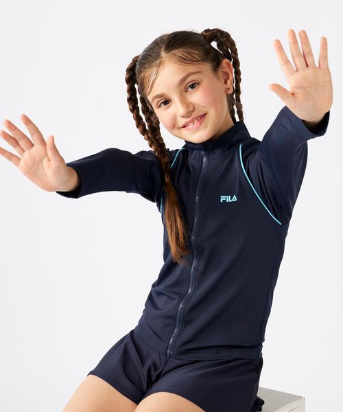 Op/FILA 【FILA】男女兼用ベーシックラッシュガード 水着 グレー FREE オーピーフィラ 493851 and ST アンドエスティ(旧ドットエスティ) Op/FILA 【FILA】男女兼用ベーシックラッシュガード 水着 グレー FREE オーピーフィラ 493851 and ST アンドエスティ(旧ドットエスティ)