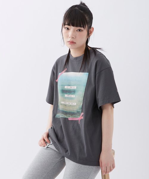 Op/FILA 【ocean pacific】ユニセックス 50thコラボTEE ライトグレー L ウィメンズインナー オーピーフィラ 574501 and ST アンドエスティ(旧ドットエスティ) Op/FILA 【ocean pacific】ユニセックス 50thコラボTEE ライトグレー L ウィメンズインナー オーピーフィラ 574501 and ST アンドエスティ(旧ドットエスティ)