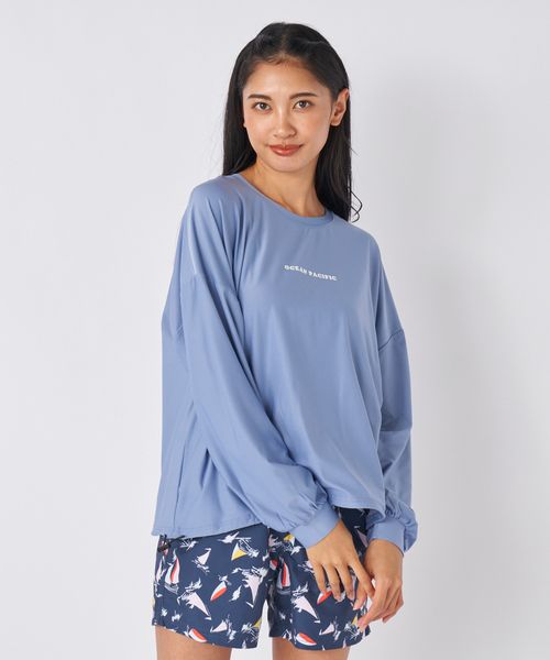 Op/FILA 【ocean pacific】パフスリーブラッシュTシャツ UVカット/耐塩素 水着 ピンク M オーピーフィラ 574516 and ST アンドエスティ(旧ドットエスティ) Op/FILA 【ocean pacific】パフスリーブラッシュTシャツ UVカット/耐塩素 水着 ピンク M オーピーフィラ 574516 and ST アンドエスティ(旧ドットエスティ)