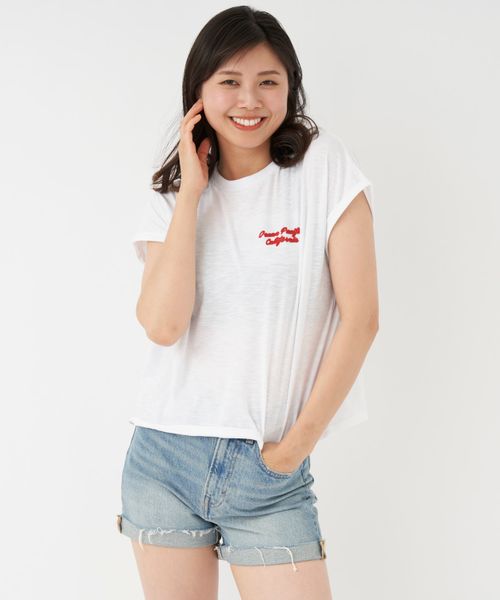 Op/FILA 【ocean pacific】バックチェーン刺繍シャツ レッド M ウィメンズインナー オーピーフィラ 574521 and ST アンドエスティ(旧ドットエスティ) Op/FILA 【ocean pacific】バックチェーン刺繍シャツ レッド M ウィメンズインナー オーピーフィラ 574521 and ST アンドエスティ(旧ドットエスティ)