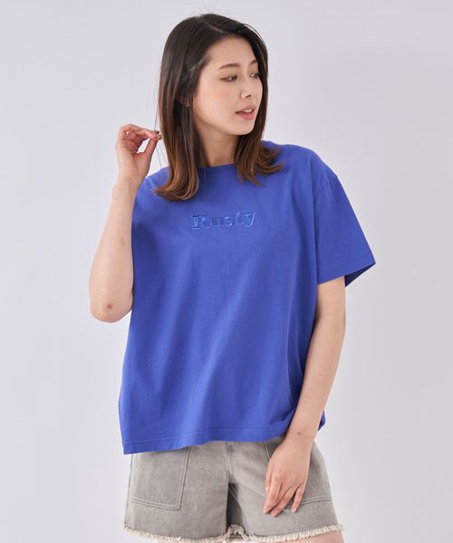 Op/FILA 【RUSTY】別注 ロゴ刺繍Tシャツ ピンク M ウィメンズインナー オーピーフィラ 574548 and ST アンドエスティ(旧ドットエスティ) Op/FILA 【RUSTY】別注 ロゴ刺繍Tシャツ ピンク M ウィメンズインナー オーピーフィラ 574548 and ST アンドエスティ(旧ドットエスティ)