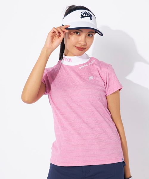 Op/FILA 【FILA GOLF】 モックネックシャツ チャコールグレー M ウィメンズインナー オーピーフィラ 587272 and ST アンドエスティ(旧ドットエスティ) Op/FILA 【FILA GOLF】 モックネックシャツ チャコールグレー M ウィメンズインナー オーピーフィラ 587272 and ST アンドエスティ(旧ドットエスティ)