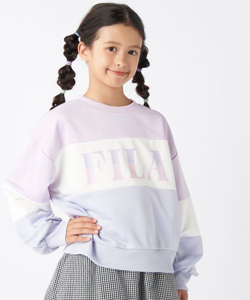 Op/FILA 【FILA】パステルカラークルーネックスウェット/キッズ レッド キッズ オーピーフィラ 607171 and ST アンドエスティ(旧ドットエスティ) Op/FILA 【FILA】パステルカラークルーネックスウェット/キッズ レッド キッズ オーピーフィラ 607171 and ST アンドエスティ(旧ドットエスティ)