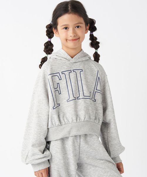 Op/FILA 【FILA】ショート丈スウェット/キッズ オレンジ キッズ オーピーフィラ 607355 and ST アンドエスティ(旧ドットエスティ) Op/FILA 【FILA】ショート丈スウェット/キッズ オレンジ キッズ オーピーフィラ 607355 and ST アンドエスティ(旧ドットエスティ)